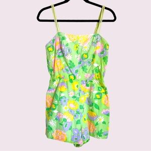 Vintage seaweed romper